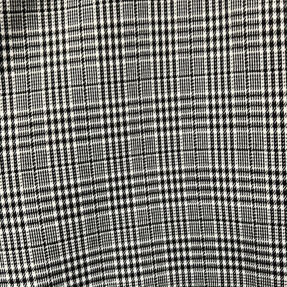 Walter Baker Black/White Houndstooth Plaid Cropped Ruffle Hem Pants Size 8 NWT‎ - Picture 6 of 12